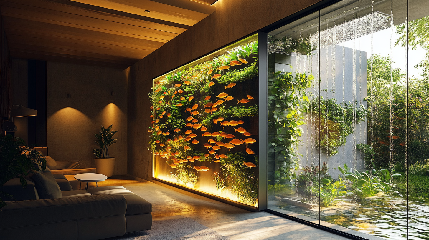 Aquaponik im Wohnraum: Wie Wasser-Ökosysteme das Interior-Design revolutionieren