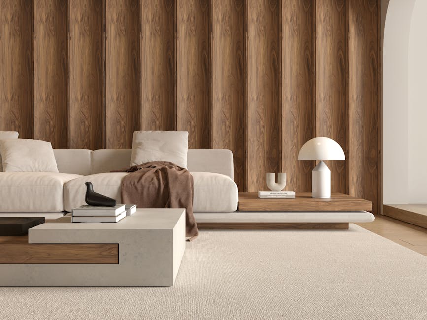 Akustikpaneele aus Holzfilz montieren: weniger Hall im Wohnzimmer ohne Baustelle